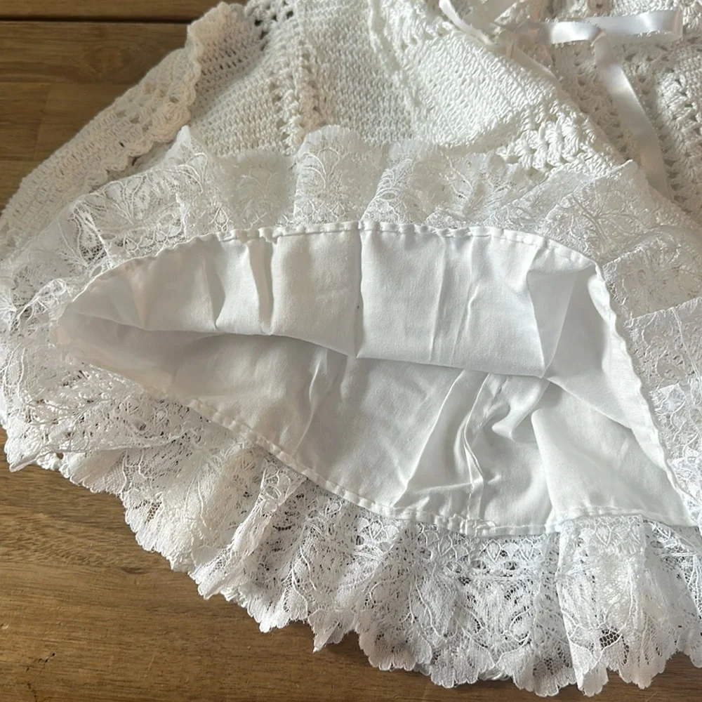 CROCHET christening dress